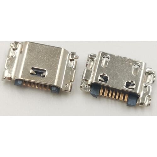 50Pcs USB Charger Charging Dock Port Connector For Samsung Galaxy J5 J500 J5008 On5 G5510 A9 Star Lite A6050 A6058 A605 Plug