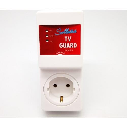 5A 13A AVS TV Guard High Over Voltage Protector European Socket Surge Spike Protector for All Electronic Equipment