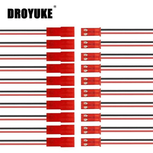 10 pairs/lot 10cm/150cm JST Connector Plug Kabel Man + Vrouw Voor RC Batterij Accessories