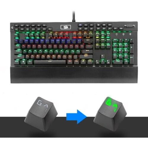 87 Keys/set Cherry Profile Keycap for Mechanical Keyboard Russian Backlight Key Caps With 1.75U 2U Shift 6.25U Spacebar