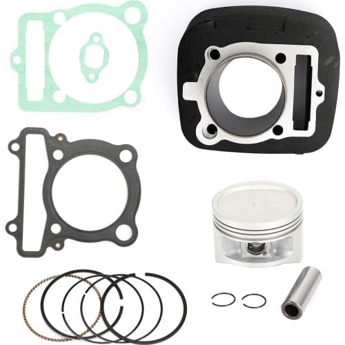 Areyourshop Cylinder Piston Gasket Kit 83mmm For Yamaha Kodiak 400 1993-1999 Big Bear 400 2000-2012 5FU-11310-01-00 Motor Parts