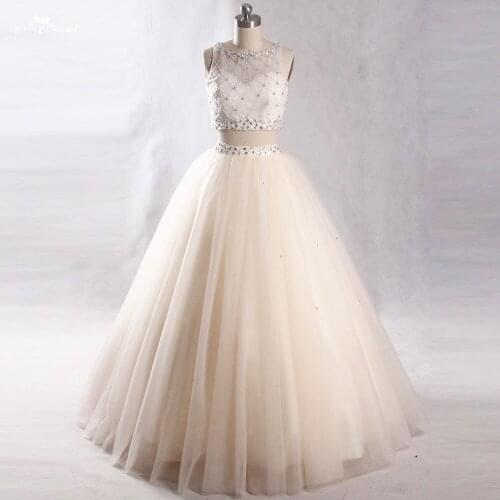 LZF059 Fashion Elegant High Quality The Picture Of Latest Design Beading Evening Dress For Woman
