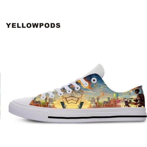 Men Casual Shoes Artistic Painting Couple Wear Hot Fashion For Men/women High Quality Harajuku 3D Printing Off White Shoes Man