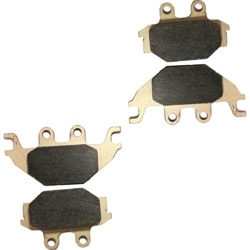 Brake Pad set fit HERCULES ATV ATV280 ATV 280 Sport 2007 2008 2009 2010 2011 2012 2013 2014 2015 Front Rear