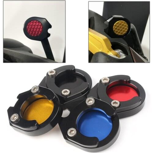 Foot Side Stand Extension Enlarger Pads Plate For Yamaha XMAX125 250 300 400 & NMAX Nmax125 150 155 & NVX NVX155 150 125 etc