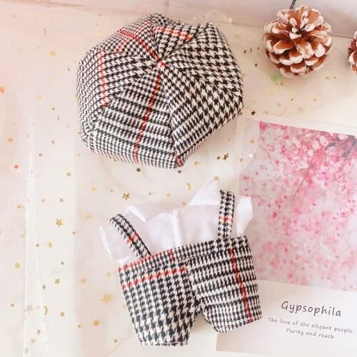 Doll Clothes fit for 20 cm EXO Doll College Suit Dolls not include Doll Fans Collection Lovery christmas gift toy for girl doll