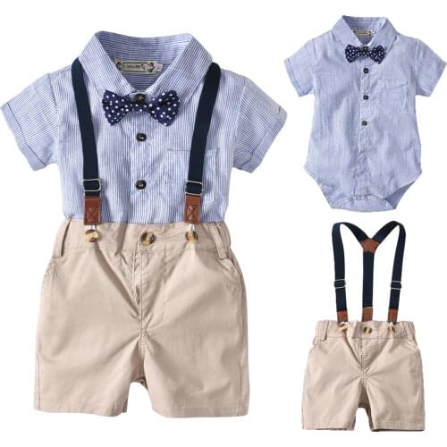 Boy Clothes Romer Baby Jumpsuit Childrens Clothing Designer Overalls Toddler Boy Outfits Half Birthday Costume ropa de bebe