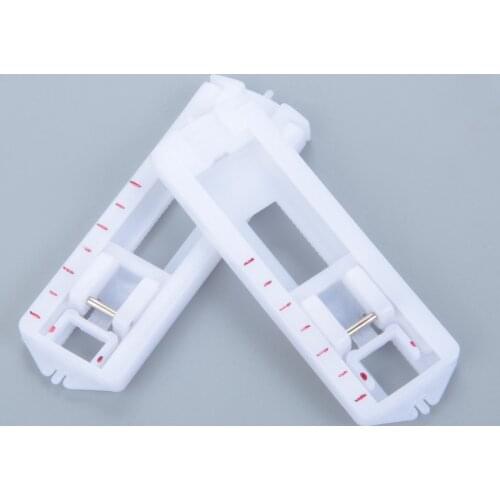2Pcs PVC Buttonhole Snap Presser Foot For Brother Janome Singer Domestic Household Sewing Machine Foot Accessories DIY 65*21mm