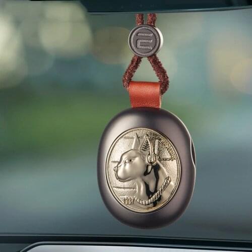 Luxury Stainless Steel Vintage Shape Car Fragrance Hanging Car Air Freshener Auto Air Vent Clip Car Perfume Interior Accessories