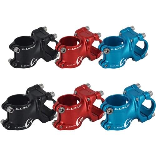 Aluminum Alloy MTB Power Aluminium Alloy Stem Bike Stem35mm Short Stem 31.8mm 25.4mm for Mountain Bike Bicycle Accessories