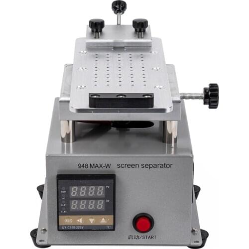 UYUE 948MAX-W Rotable LCD Separating Machine Flat Curved Screen Glass Split for iPhone Samsung Edge Separator Repair Machine