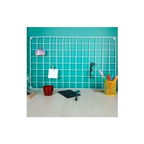 Modern Wire Strap Robe Hook Metal Board Wall Hanger For Memo Notes 55*75 White фоторамка коллаж Photo frame