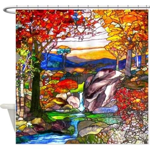Nature Design Unique Shower Curtain Bathroom Decor