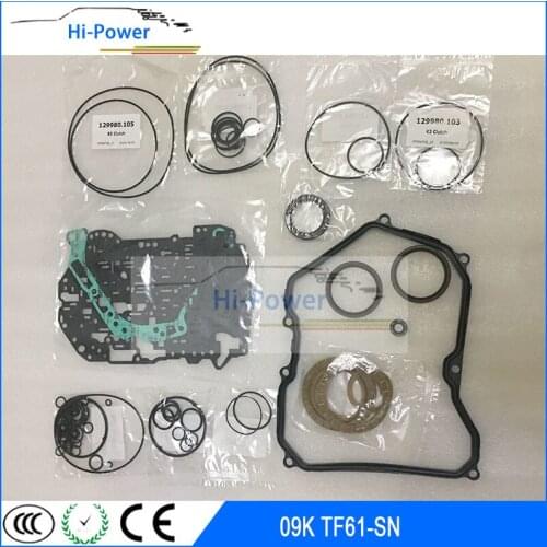 09K TF61-SN Automatic Transmission Repair Kit Gasket Sealing Rings For VW