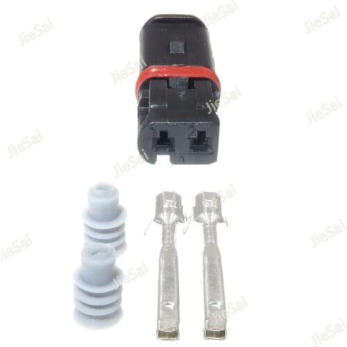 2 Pin Automotive Turn Signal Light Plug S1000R Door Handle Cable Female Connector Waterproof Socket For BMW