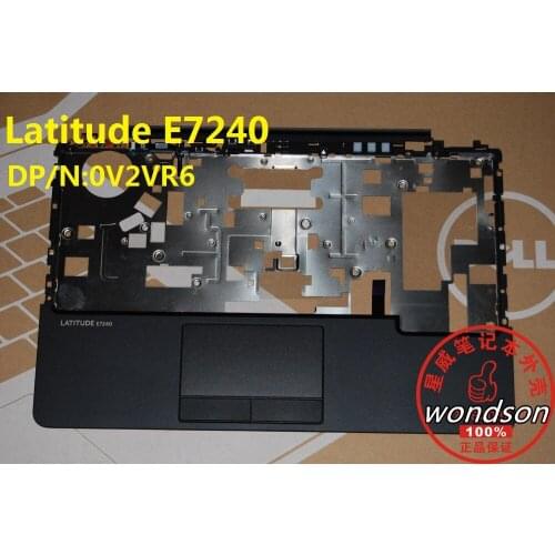 Free Shipping For Dell Latitude E7240 Palmrest Touchpad Top Cover CN-0V2VR6 V2VR6 w/ 1 Year Warranty