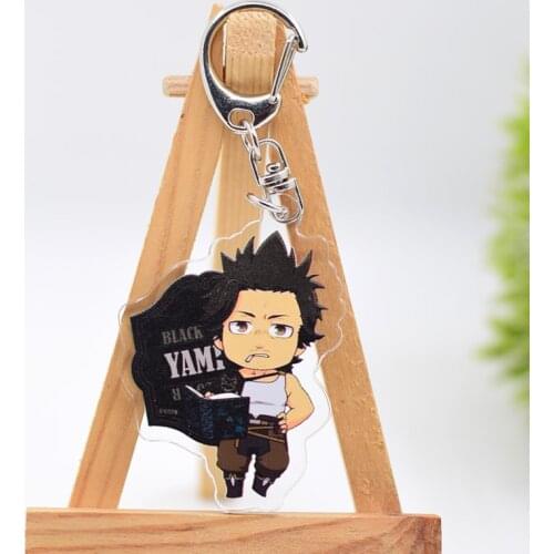Black Clover Keychain Acrylic Cartoon Keyring Accessories WL0724
