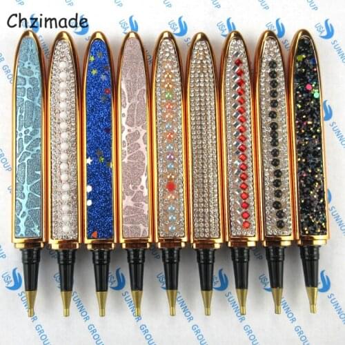 Chzimade Diy Diamond Painting Pen Tool Accessories Rhinestones Pictures Plastic Diamond Embroidery Point Drill Pen Tools