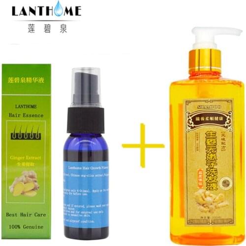 Ginger extract hair fast growth beard fiber spray hair follicle stimulation essence liquid Hair Shampoo Conditioner Bath care