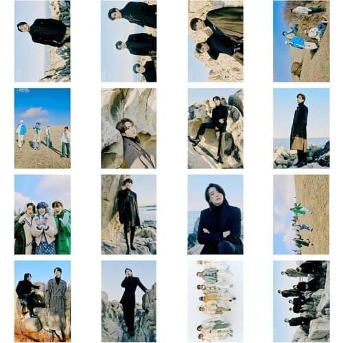 KPOP Bangtan Boys 2021 WINTER PACKAGE Small Card Photo LOMO Card Peripheral Random Small Card