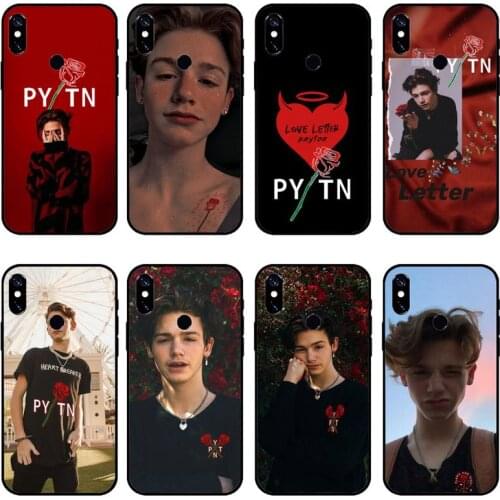 Handsome Payton Moormeier Phone Case For Xiaomi Redmi 7 8 9t a3Pro 9se k20 mi8 max3 lite 9 note 9s 10 pro Soft silicone Shell