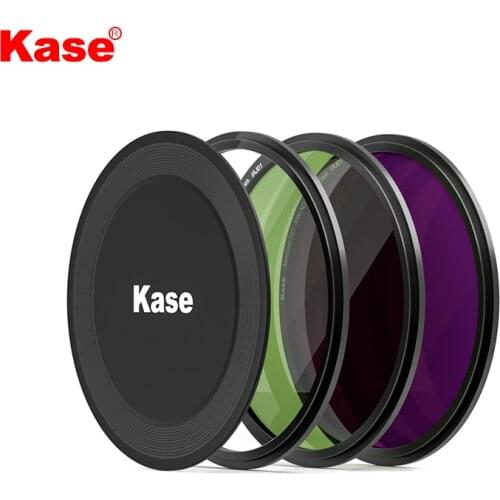 Kase 67/72/7782mm Wolverine Magnetic Entry-Level Filter Kit MCUV+ND64+CPL+Lens Cap
