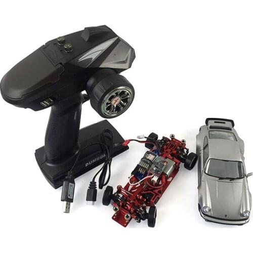 HGM 1/28 MINIQ9 RTR 4WD RC Car Remote Control 6CH Metal Chassis Outdoor Toys For Boys Gift Porsche911 Turbo TH19480-SMT6