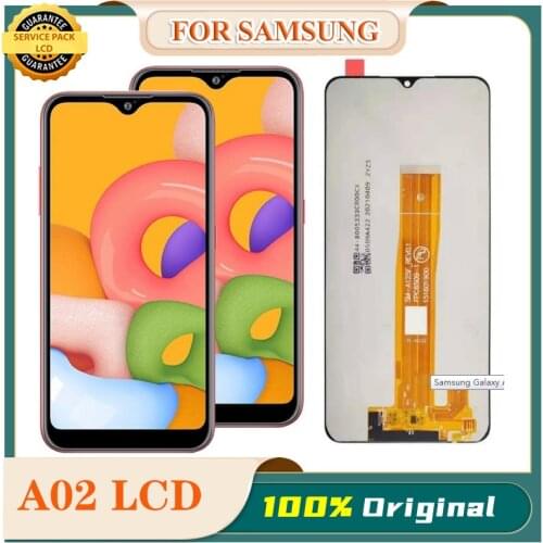NEW Original For Samsung Galaxy A02 A022 SM-A022F Display lcd Screen Replacement For Samsung A02 Digitizer Assembly Touch Screen