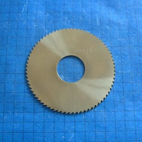 ORIGINAL RAISE 0022# HIGH SPEED STEEL 72T THIN CUTTER DEDICATED FOR WENXING KEY MACHINE 100B,202,100A,100A1,ETC