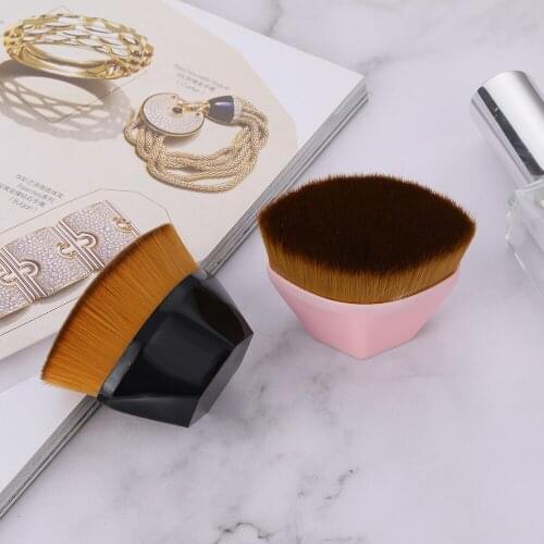 Portable No trace Big head Foundation Brush Powder BB Cream Makeup Brushes Tool Flat Kit Daub Cosmetic Beauty MakeUp Brush Tools