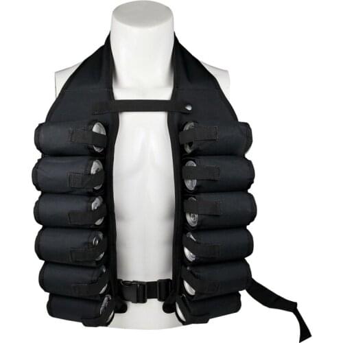 Portable Beer Belt 12 Pack Holster Portable Bottle Waist Beer Belt Bag Handy Wine Bottles Beverage Can Holder Waist Belt Outdoor