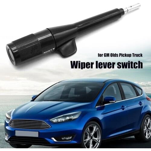 Turn Signal Delay Wiper Lever Switch Turn Signal Lever Switch Black for GM Olds Pickup Truck Car 22510144