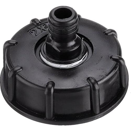 S60X6 IBC Hose Adapter For Reducer 1/2'' 3/4'' Standard Fitting Thick Connector Water Tank Thread Durable Garden Hose Faucet Tap