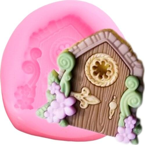 Garden Gate Silicone Mold Cake Border Fondant Cake Decorating Tools Cupcake Topper Candy Polymer Clay Chocolate Gumpaste Moulds