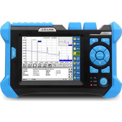 SM OTDR Optical Fiber OTDR Tester Sibglemode 32/30dB 1310nm/1550nm with Spanish Languages