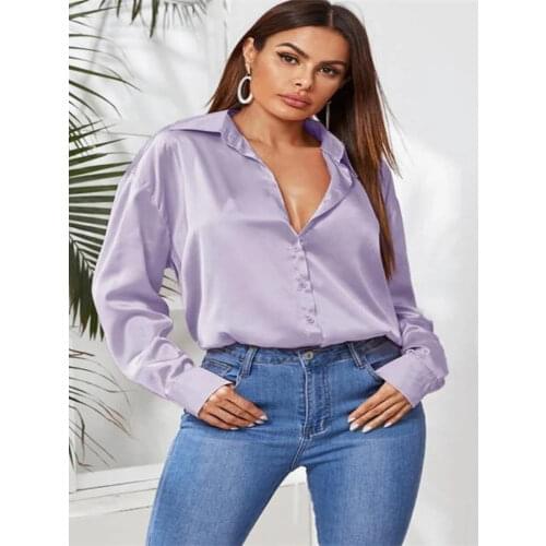 SRVBY Womens Long Sleeve Shirts