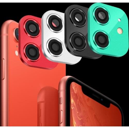 Fashion Fake Camera Lens Cover Case Sticker Second Change to iPhone 11 Pro Max for iPhone XR X Mobile Phone Accessories