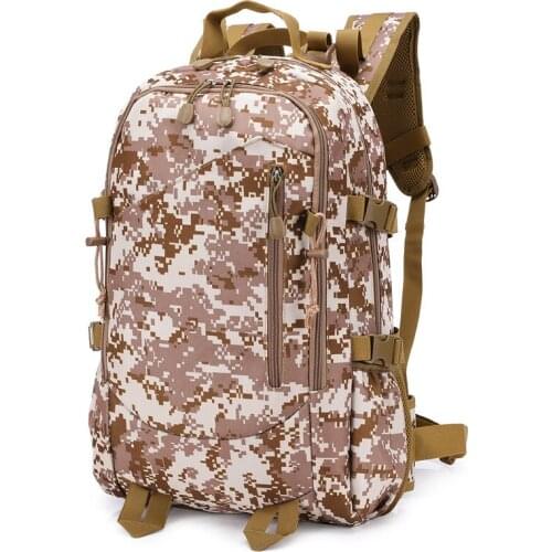Tactical Travel Backpack Military Camouflage Rucksack Mens Waterproof Computer Backpack Outdoor Hiking Camping Equipment Bags