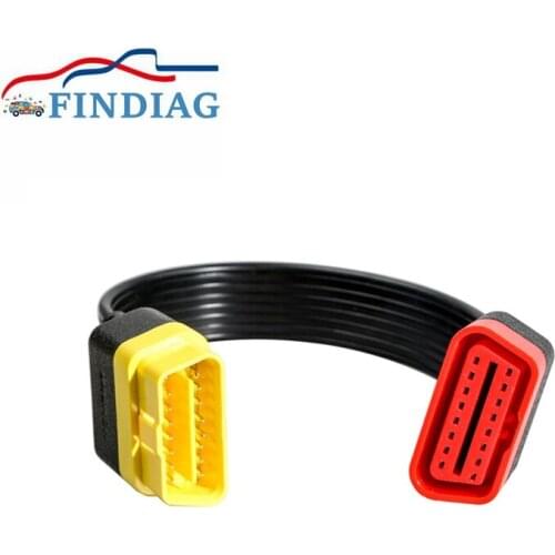 OBD2 Extension Cable For Easydiag 3.0/X431 V/V+/ for Golo for connecting X431 16Pin Female to Male Car Cable Connector Adatper