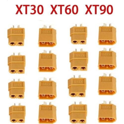 XT30 XT60 XT90 Male Female Bullet Connectors Plug For RC Lipo Battery Wholesale For RC Lipo Battery Quadcopter Multicopter