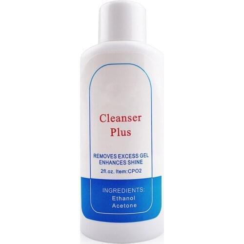 NEW 60ML Liquid Surface Sticky Degreaser For Nail UV Gel Polish Excess Remover Cleanser Plus Layer Residue Nail Art Acrylic Clea