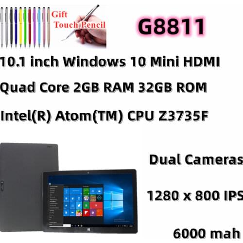 Dual System 10.6 INCH 2GB+32GB Cu be i10 Windows8.1+Android4.4 Tablet PC 1366*768 IPS Screen Wifi 2 Camera