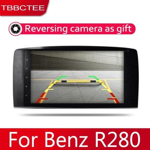 Android 2 Din Car radio Multimedia Video Player auto Stereo GPS MAP For Mercedes Benz R280 R350 R500 2006~2012 Media Navi