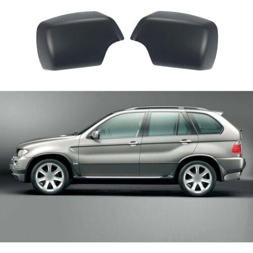 Car Left Right Rearview Mirror With Hole Shell Protective Shell Cover For Bmw E53 X5 00-06 Car Exterior Replacement Accessories