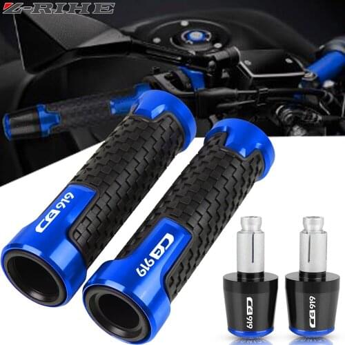 For Honda HORNET CB919 CB 919 2001 2002 2003 2004 2005 2006 2007 2008 Motorcycle Accessories CNC Handlebar Handle Bar Grips Ends