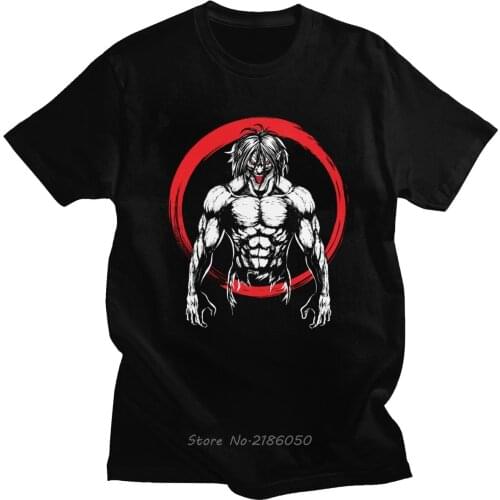 Handsome Attack On Titan T Shirts Men Short Sleeves Cotton Tee Summer Eren Yeager T-shirt Japanese Anime Manga Tshirt Harajuku