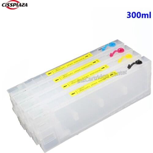 CISSPLAZA 300ml Refillable ink cartridge compatible for EPSON COLOR 3000 color3000