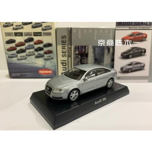 1/64 KYOSHO Audi S6 Collect die casting alloy trolley model