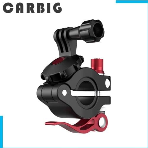 Action Camera Handlebar Mount for Dji OSMO Action Pocket 2, Gopro 9 8 7 6 5 Insta360 ONE X Alloy Bicycle Clamp Adjustab Sports