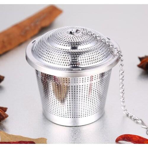 Latin seasoning stainless steel ball basket SUS 304 flavor hot pot bag flavor halogen ball seasoning soup box bag flavor box